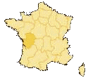 Carte de la Charente